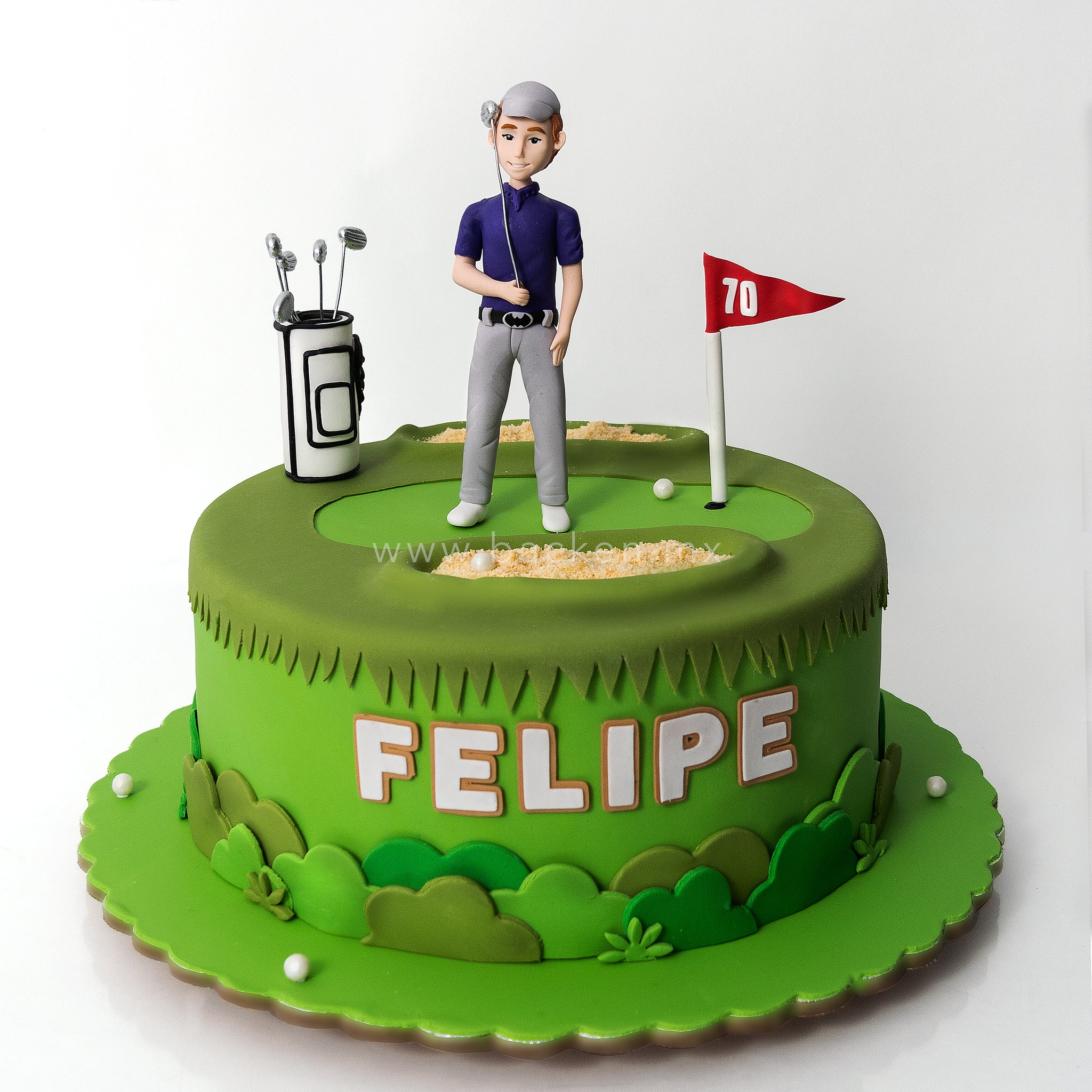 Celebra con pasteles de Golf en Guadalajara