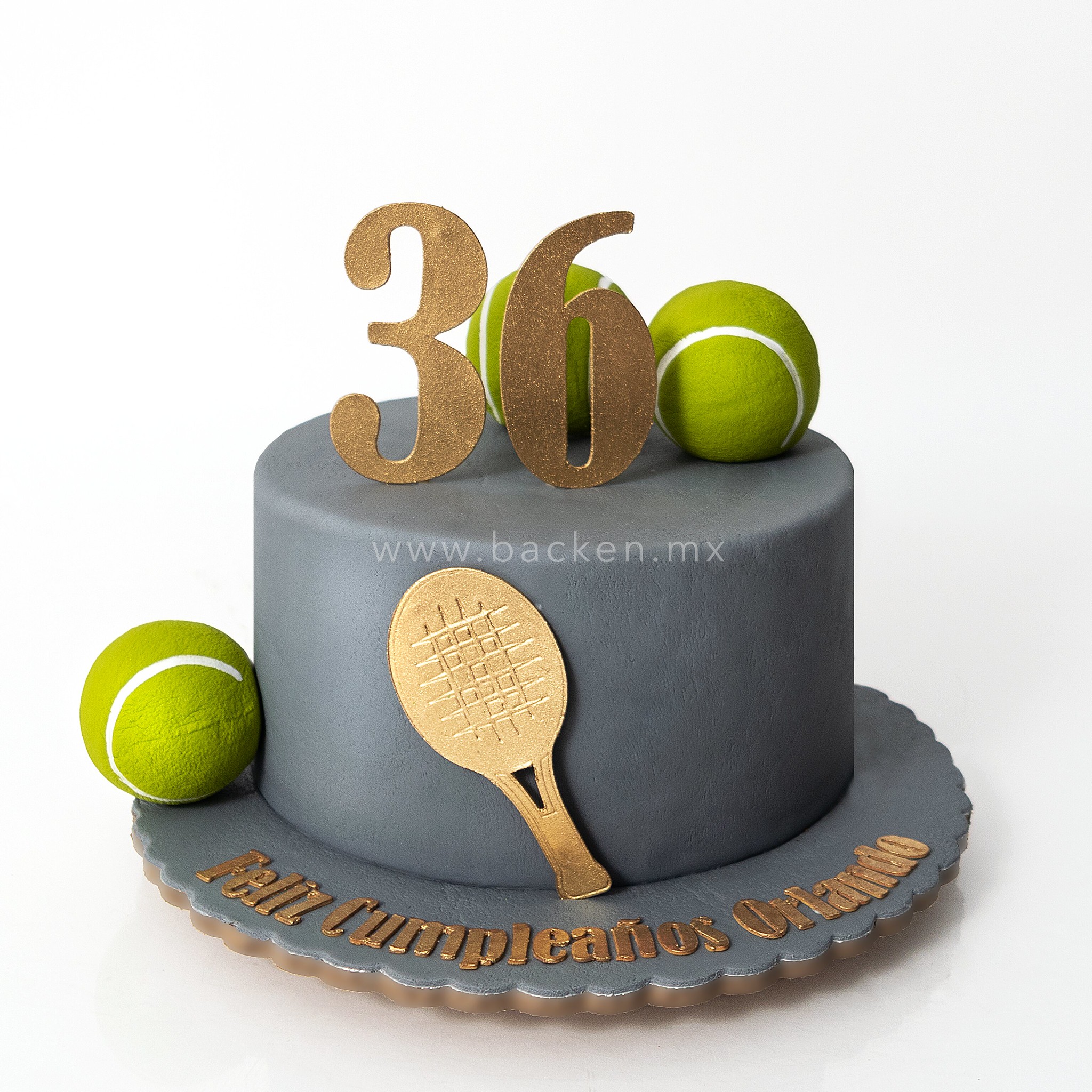 Celebra con pasteles de Tenis en Guadalajara