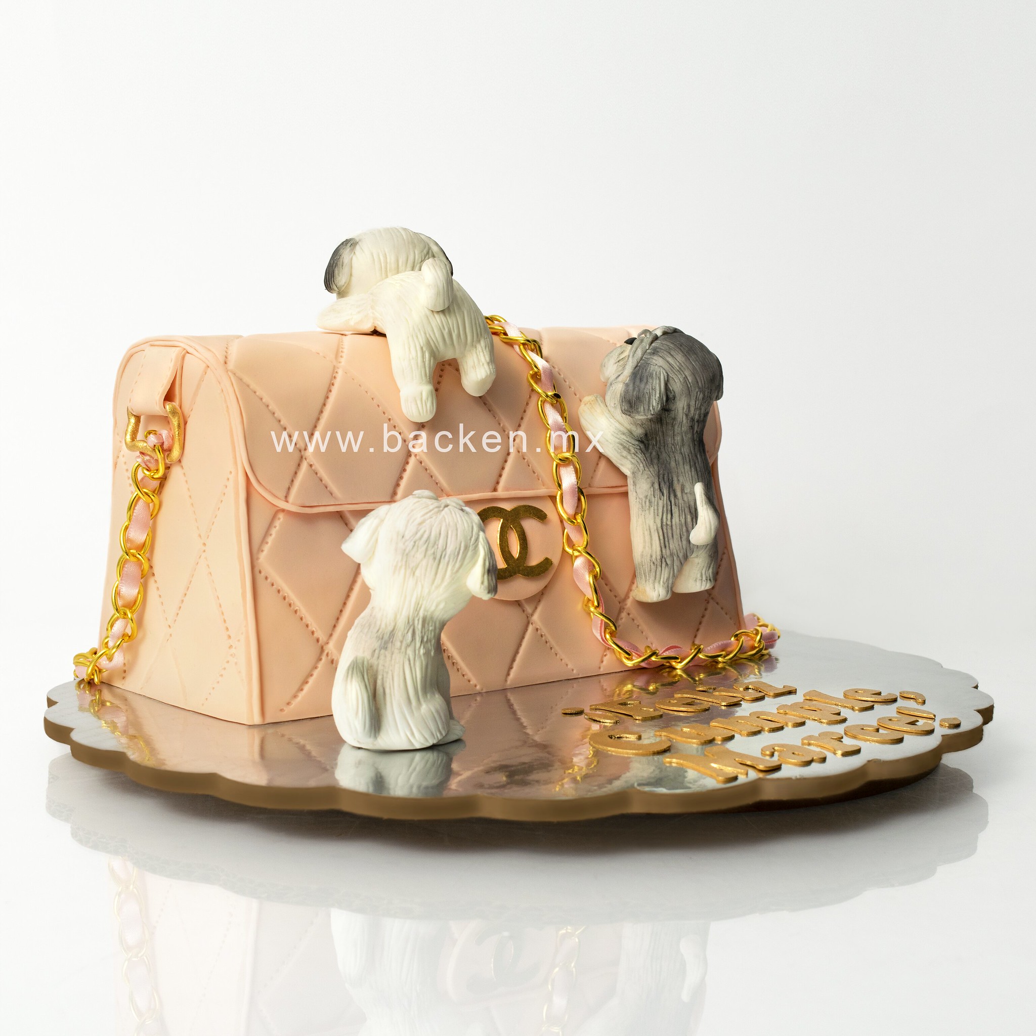 Celebra con Pastel Personalizado Con Perritos