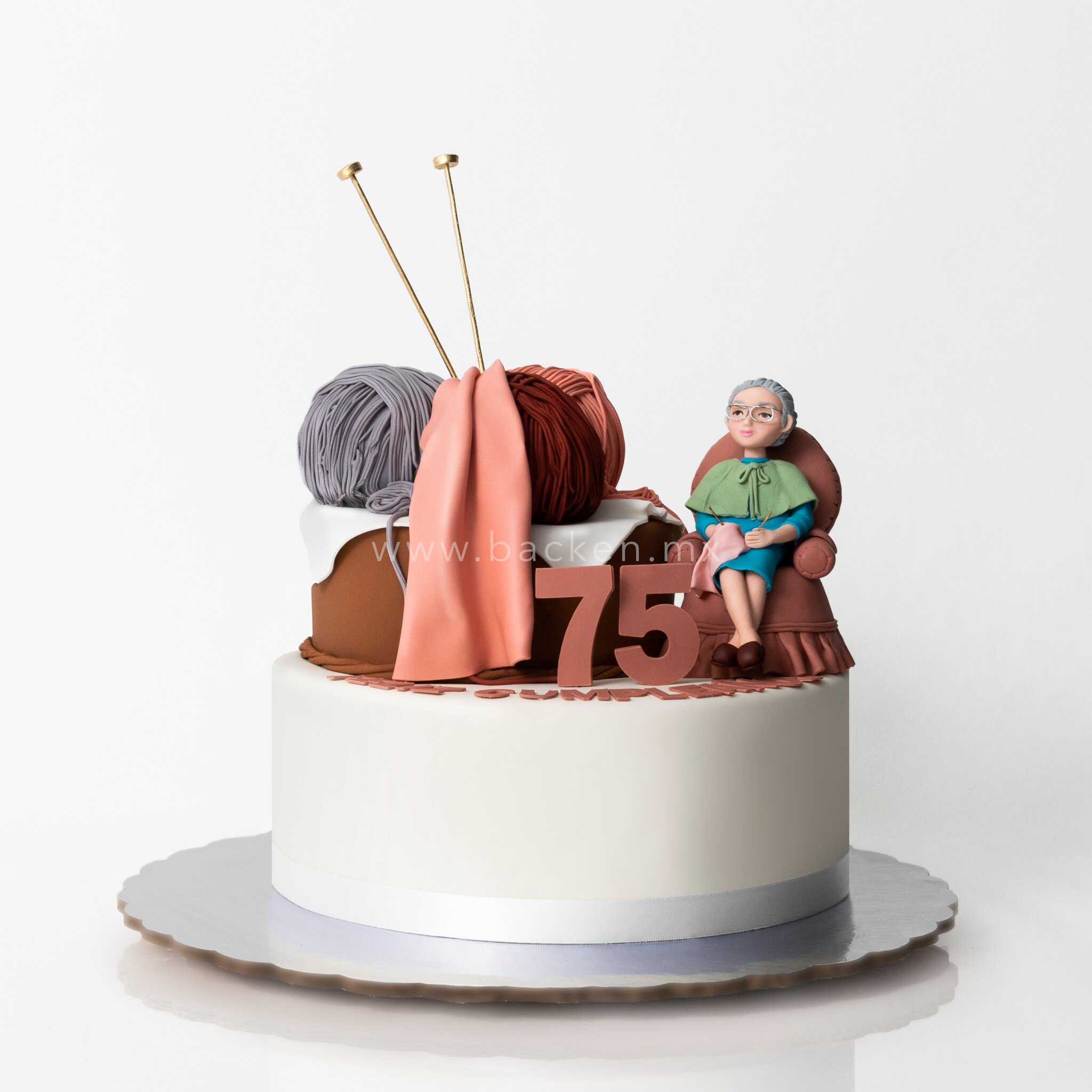 Celebra con Pastel Personalizado Para Mamá Abuela