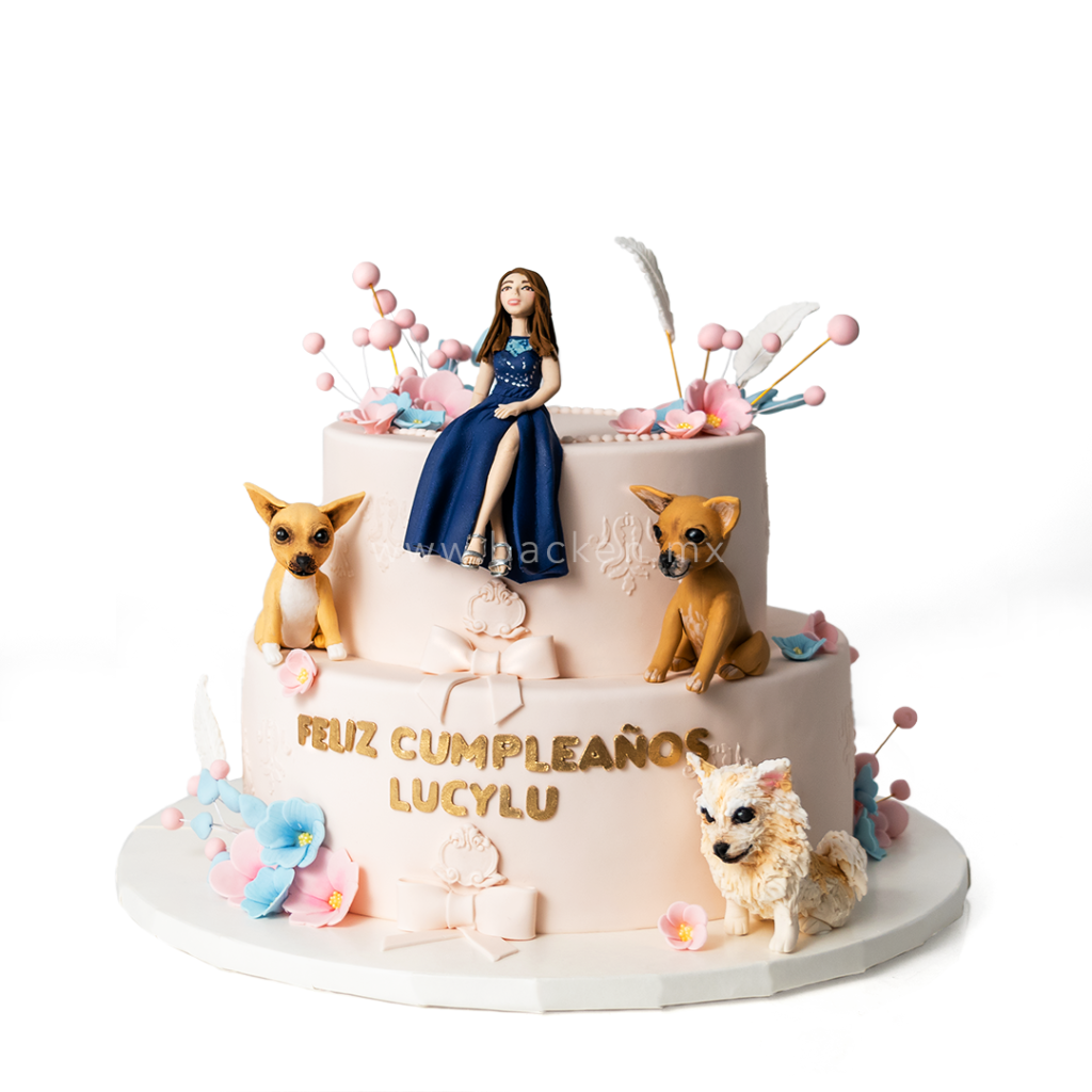Celebra con Pastel Personalizado de Mascotas de Alta Calidad