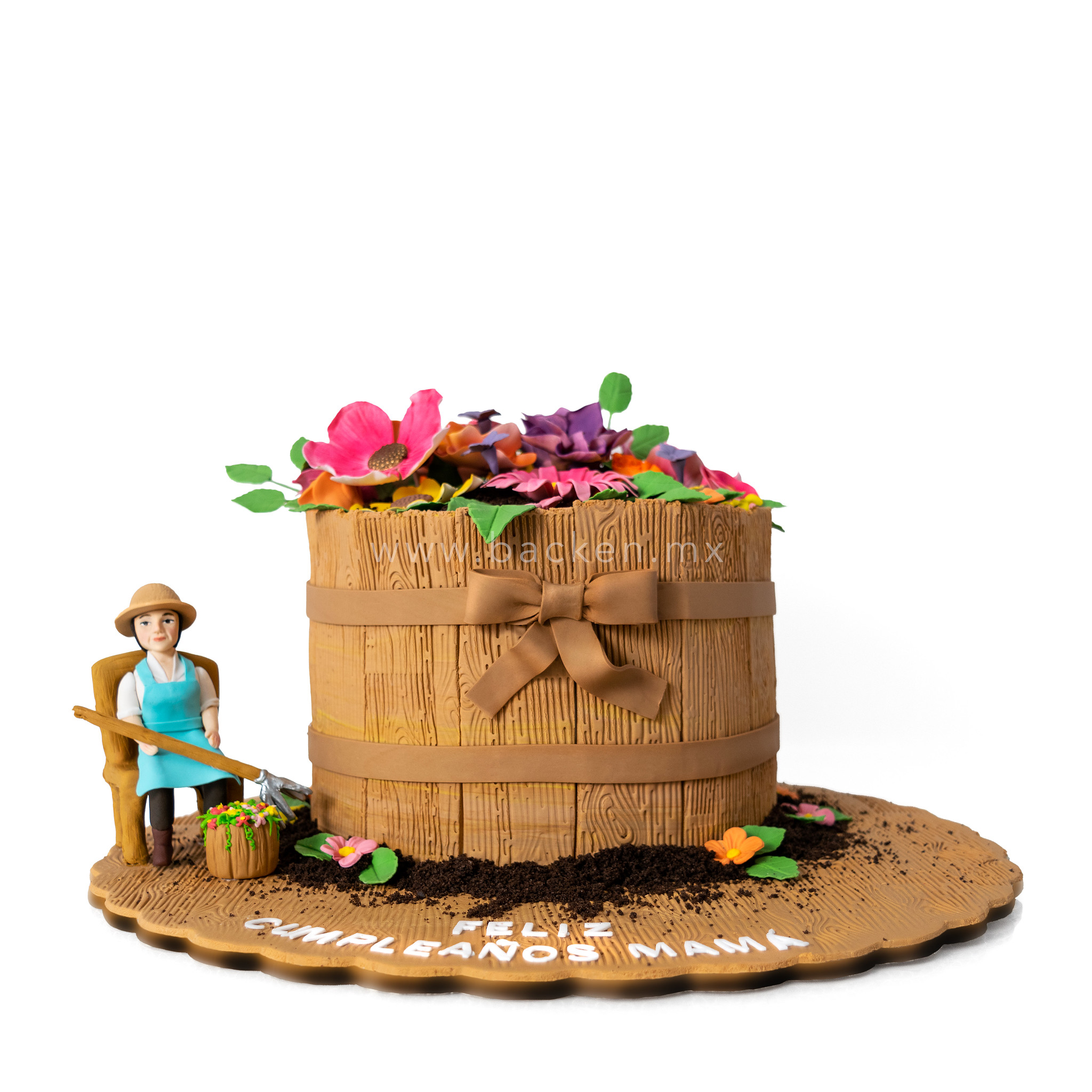 Celebra con Pastel con figuras Personalizadas